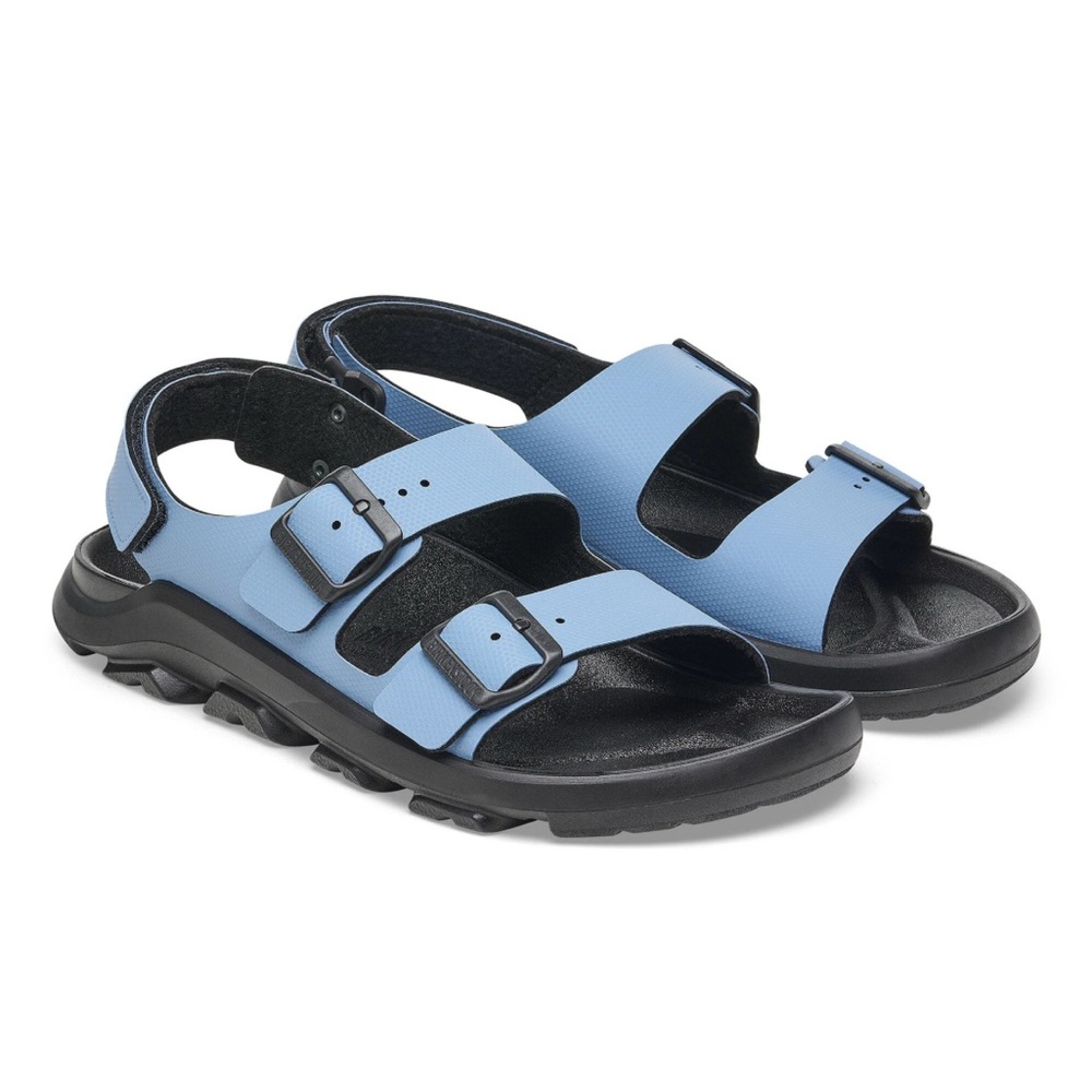 Birkenstock Mogami Terra Birko-Flor in Elemental Blue size 42